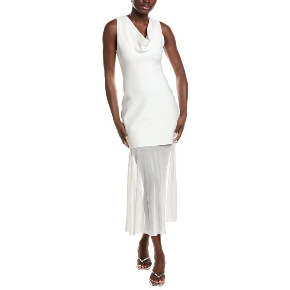 Simkhai Womens  Xena Maxi Halter Dress, White